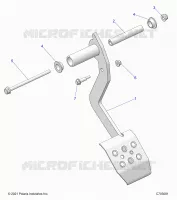 BREMSES, PEDAL