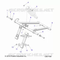 SUSPENSION, FRONT DREHMOMENTARM