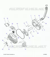 ANTRIEB, CLUTCH COVER AND DUCTING