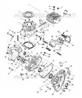 CRANKCASE AND ZYLINDER SPORTSMAN 4X4 W948040 (4926842684C011)