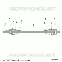 ANTRIEB, FRONT HALF SHAFT