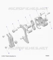 BRAKES, BREMSZANGE HINTEN