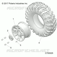 WHEELS, FRONT