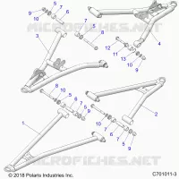 FRONT SUSPENSION CONTROL ARMS