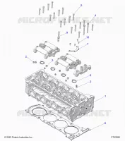 ENGINE, ZYLINDERKOPF