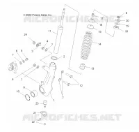 FRONT SUSPENSION STREBE