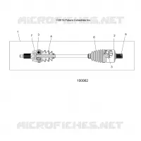 ANTRIEB, DRIVE SHAFT, FRONT