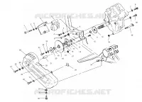 GETRIEBEGEHÄUSE/BREMSE AND KETTEN ??COVER MOUNTING