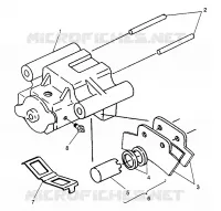 HINTERBREMSE Magnum 6X6 W968744 and Swedish Magnum 6X6 S968744 (4936073607C012)