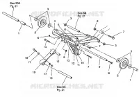 FRONT Drehmomentarm TRAIL / 0930761 and  TRAIL DELUXE / 0930243 (4923222322023A)
