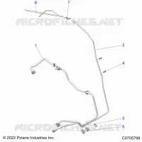 KRAFTSTOFFSYSTEMS, FUEL LINES, STD.