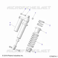 FRONT SUSPENSION SHOCK MOUNTING