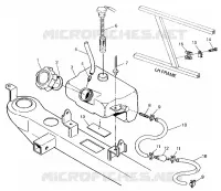 ÖLTANK ASSEMBLY SWEDISH 4x4 400L S948140 (4926912691A014)