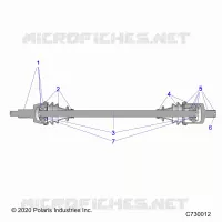 ANTRIEB, FRONT HALF SHAFT