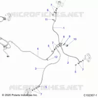 BRAKE LINES, FRONT