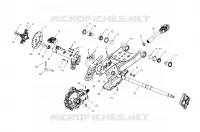 SWING ARM/REAR/GETRIEBEGEHÄUSE MOUNTING