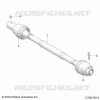 ANTRIEB, FRONT PROP SHAFT