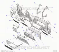 INSTRUMENTENTAFEL, LOWER