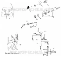 IGNITION   KABELSTRANG 500 RMK 0982964 and EUROPEAN 500 RMK E982964 (4942634263A014)