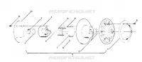 angetriebene Kupplungs 400 and 650 (4914131413011A)
