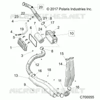 ENGINE, LUFTEINLASS SYSTEM