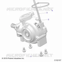 ANTRIEB, FRONT GEARCASE, MOUNTING
