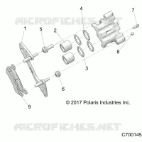 HINTERBREMSE CALIPER