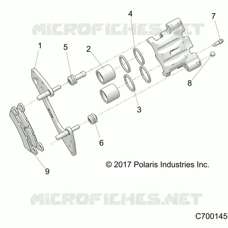 HINTERBREMSE CALIPER