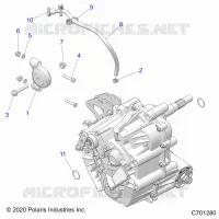 ANTRIEB, MAIN GEARCASE MOUNTING