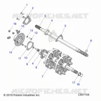 DRIVE TRAIN, JACKSHAFT AND ANTRIEBSWELLE