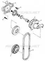 WASSERPUMPE XLT TOURING 0973357 and EUROPEAN XLT TOURING E973357 (4937723772C010)