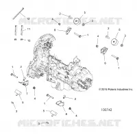 ENGINE, MOUNTING AND ÃŒBERTRAGUNG MOUNTING
