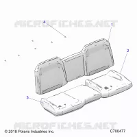 SITZ ASM. REAR