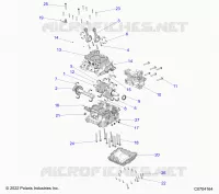 ENGINE, CRANKCASE AND KURBELWELLE