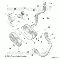 DRIVE TRAIN, CLUTCH COVER AND DUCTING