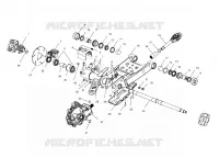 SWING ARM/HINTER GETRIEBEGEHÄUSE MOUNTING