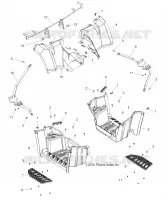 HINTER CAB and FOOTWELL