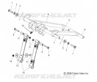 FRONT Drehmomentarm