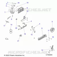 ELEKTRIC, WIRE HARNESS COMPONANTS