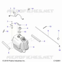 KRAFTSTOFFSYSTEM, FUEL TANK ASM.