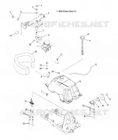 TREIBSTOFF TANK AND VERGASER MOUNTING