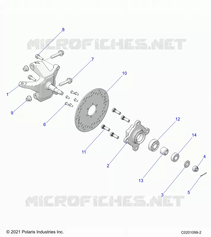 LENKUNG, FRONT HUB AND SPINDLE