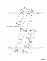 FRONT SUSPENSION SHOCK MOUNTING