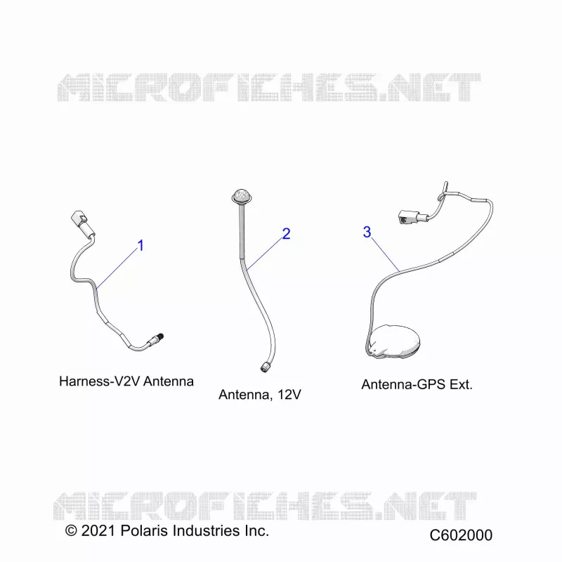 ELEKTRIC, GPS HARNESS AND ANTENNA