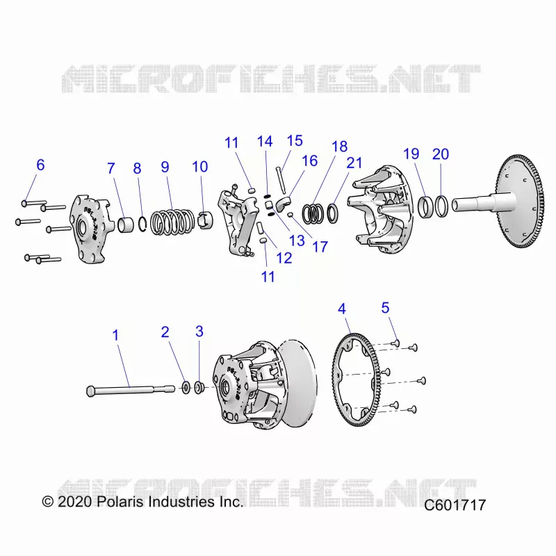 ANTRIEB, CLUTCH, PRIMARY