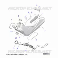 KRAFTSTOFFSYSTEM, FUEL TANK ASM.