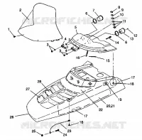 HAUBE ASSEMBLY 440 0942760 and 440 SKS 0942560 (4925072507005A)