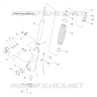 FRONT SUSPENSION STREBE
