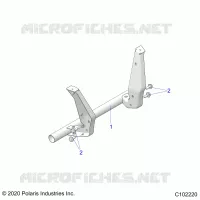 KAROSSERIE HINTEN RACK SUPPORT