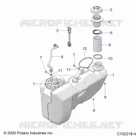 KRAFTSTOFFSYSTEM, FUEL TANK